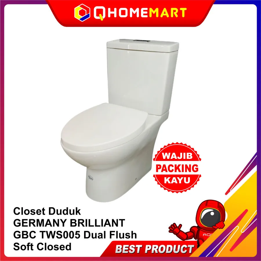 Closet Duduk One-Piece GBV Germany Brilliant